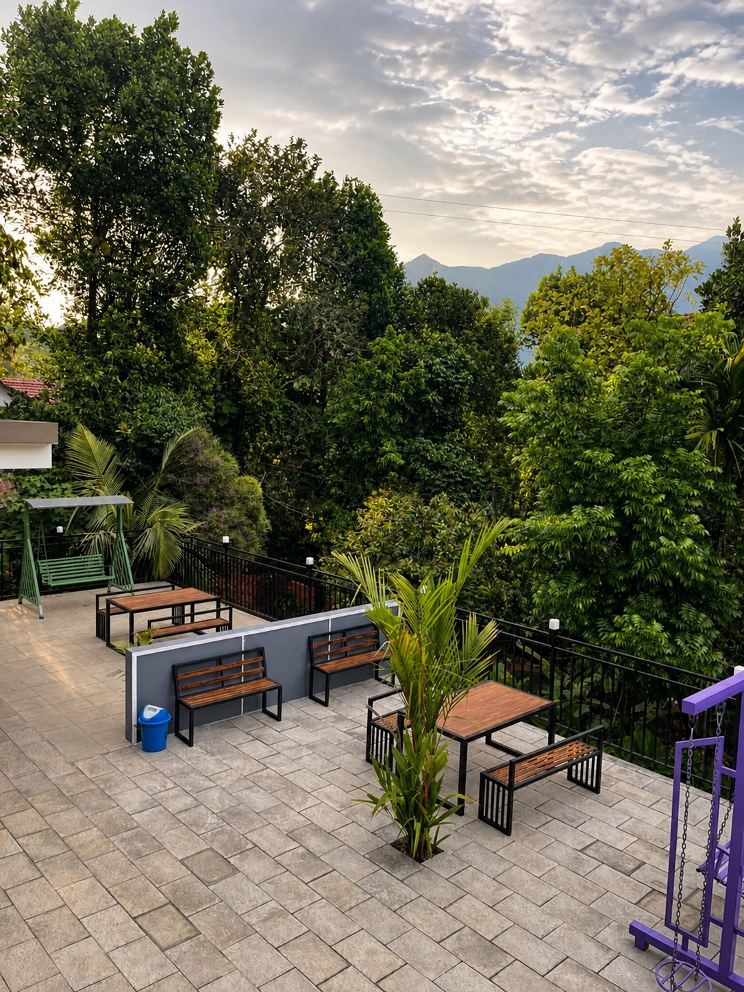 Outdoor terrace